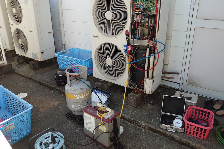 エアコンの取付・取外し(設計、施工など)